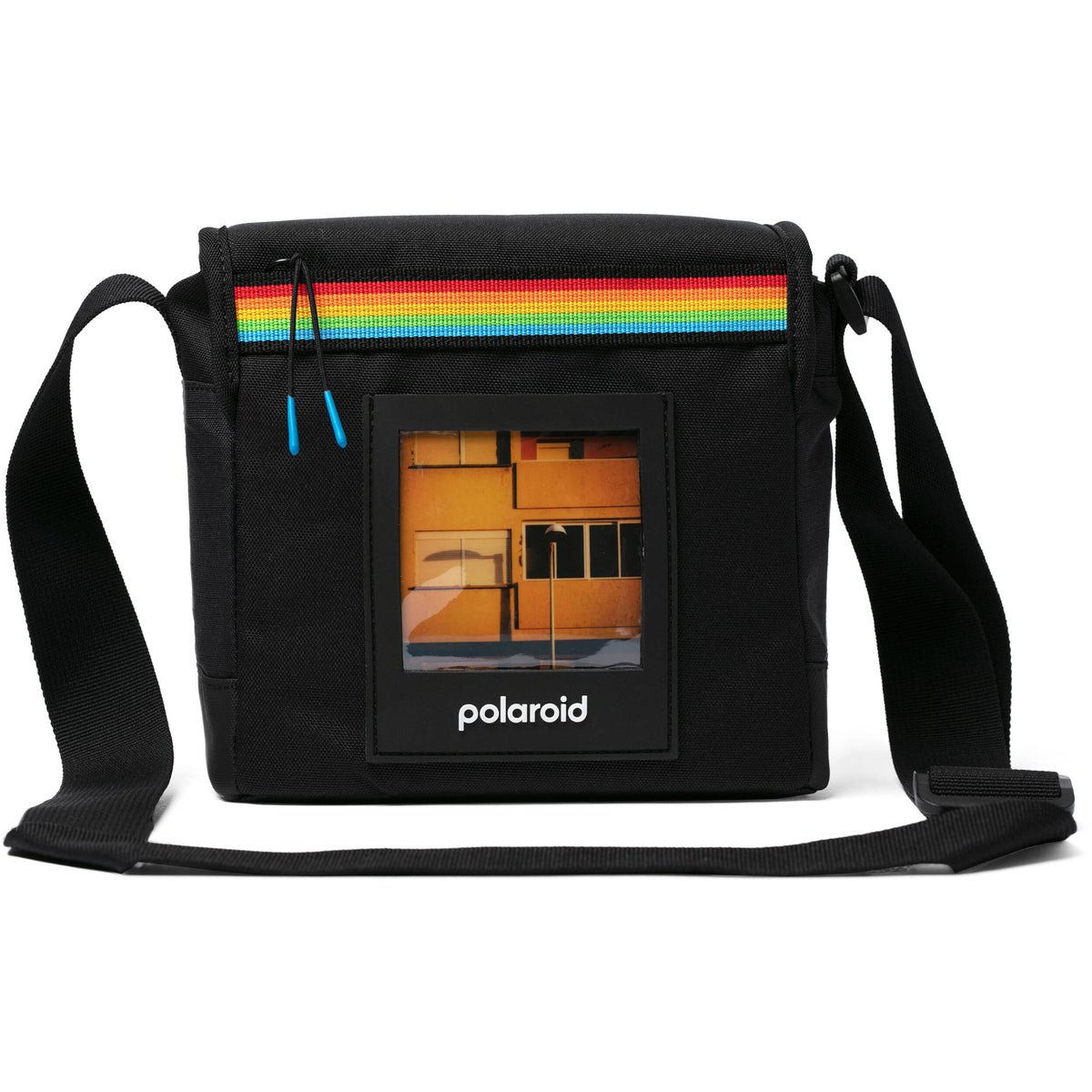 Bandolera Polaroid Box (Negro) - vista trasera
