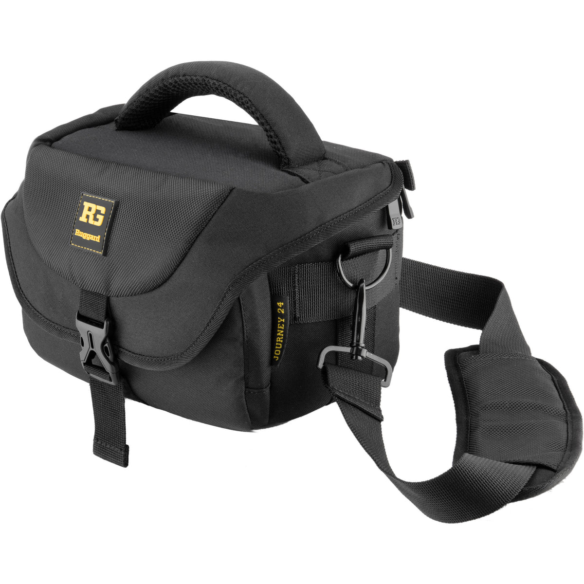Bandolera Ruggard Journey 24 (Negro) - vista trasera