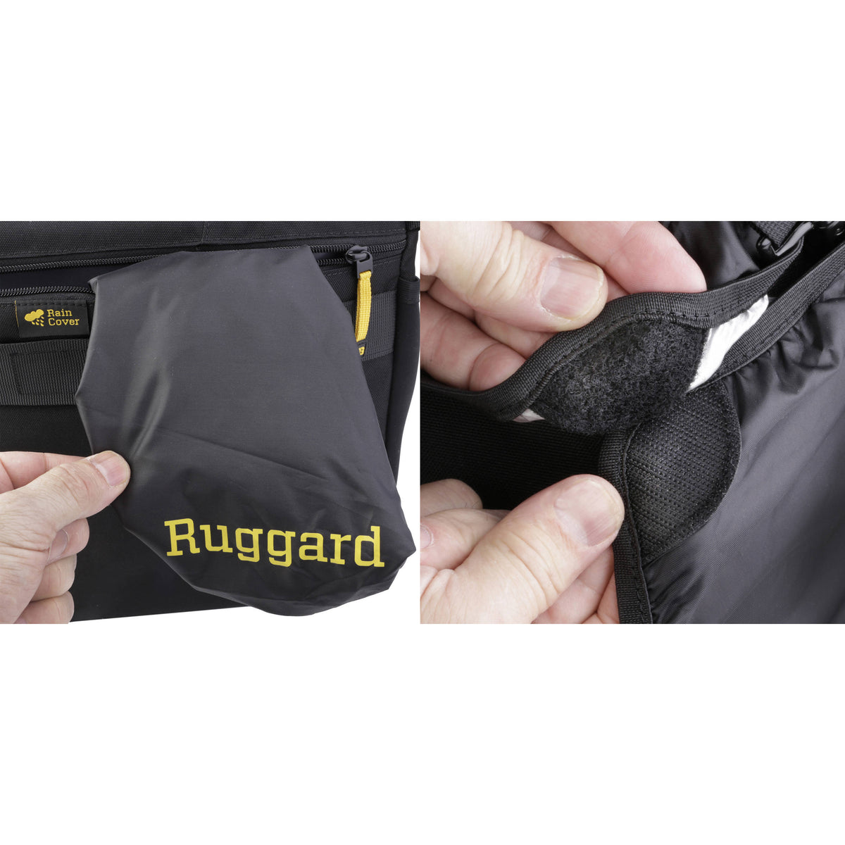 Bandolera Ruggard Journey 54 (Negro) - en uso