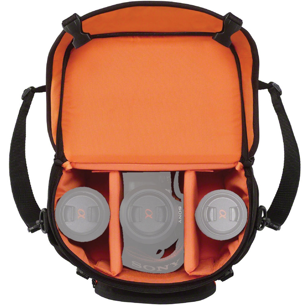Bandolera Sony System (Negro) (LCS-SC8) - puertos y conexiones