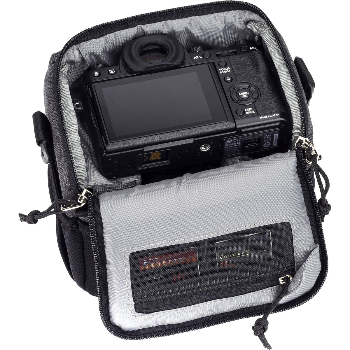 Bandolera Tamrac Tradewind 2.6 (Dark Gris) - vista trasera