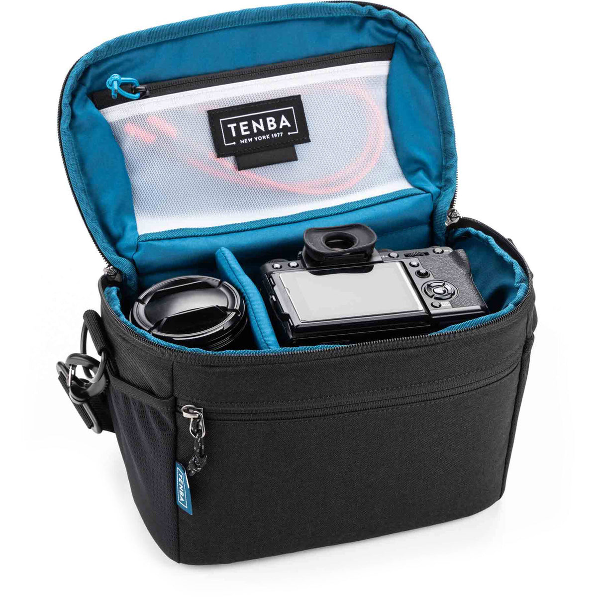 Bandolera Tenba V2 10 (Negro) - vista trasera