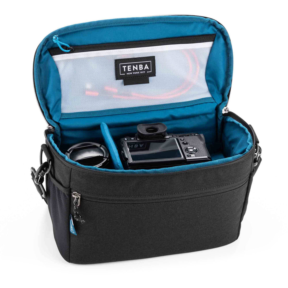 Bandolera Tenba V2 12 (Negro) - vista trasera