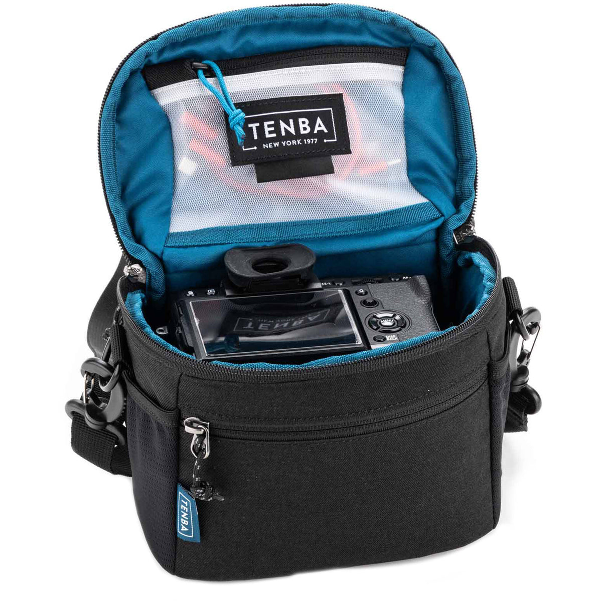 Bandolera Tenba V2 7 (Negro) - vista trasera