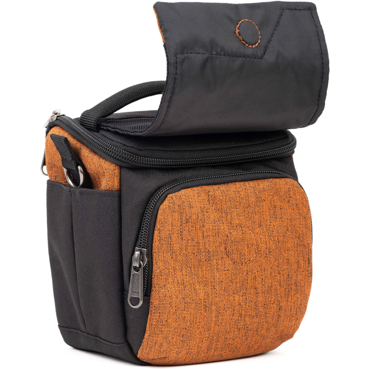 Bandolera Think Tank Photo Mover 10 (Campfire Naranja) - en uso