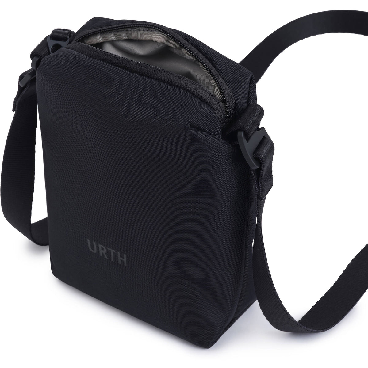 Bandolera Urth Andesite Pouch (Negro, 2L) - vista lateral