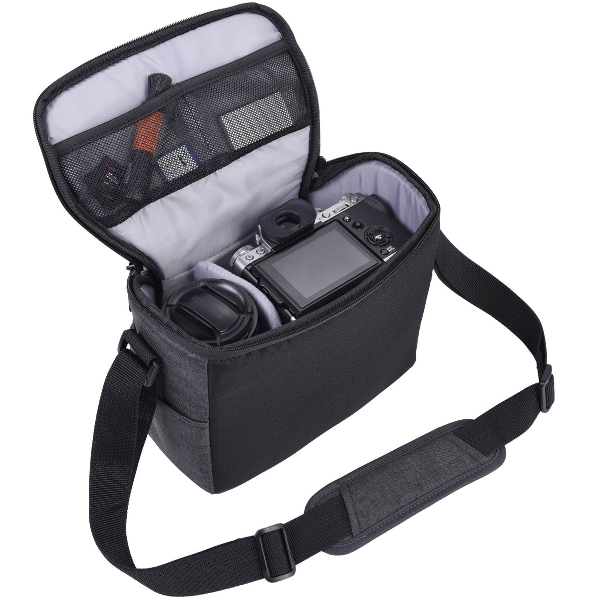 Bandolera Vanguard Vesta Aspire 21 (Gris, 5.8L) - vista lateral