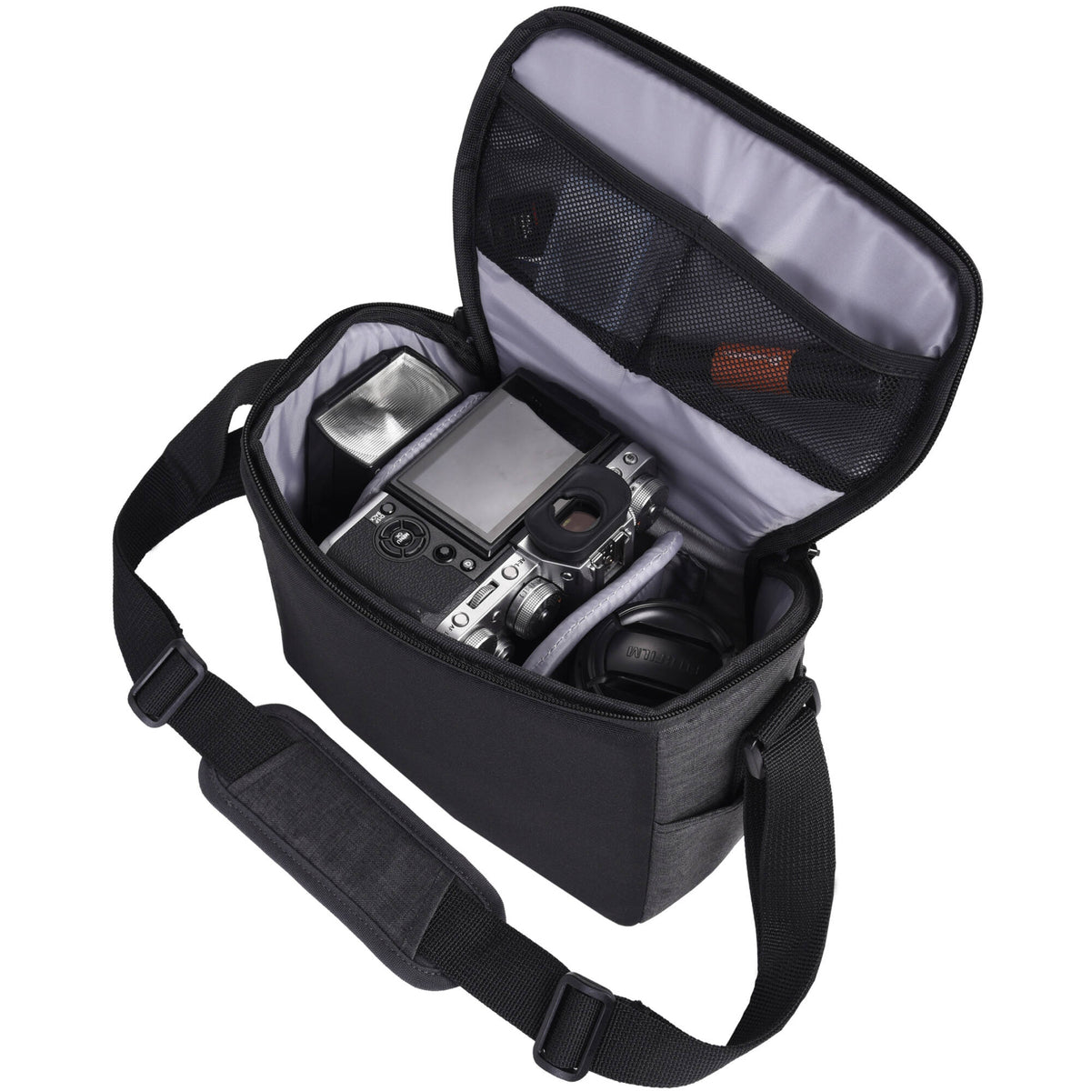 Bandolera Vanguard Vesta Aspire 21 (Gris, 5.8L) - detalle