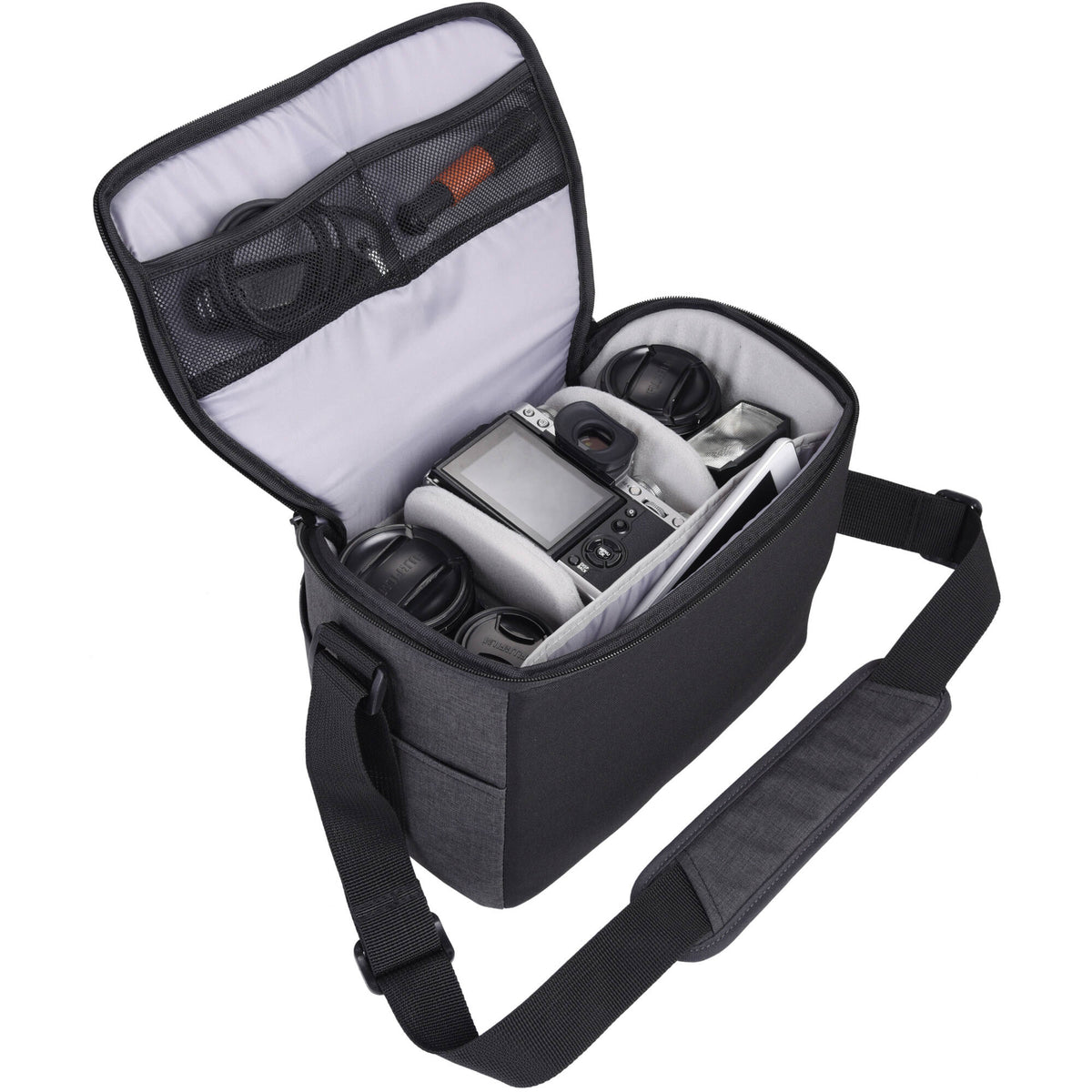 Bandolera Vanguard Vesta Aspire 25 (Gris, 9.3L) - vista lateral