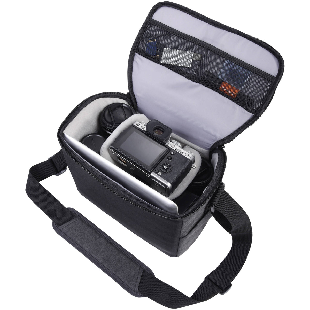 Bandolera Vanguard Vesta Aspire 25 (Gris, 9.3L) - detalle