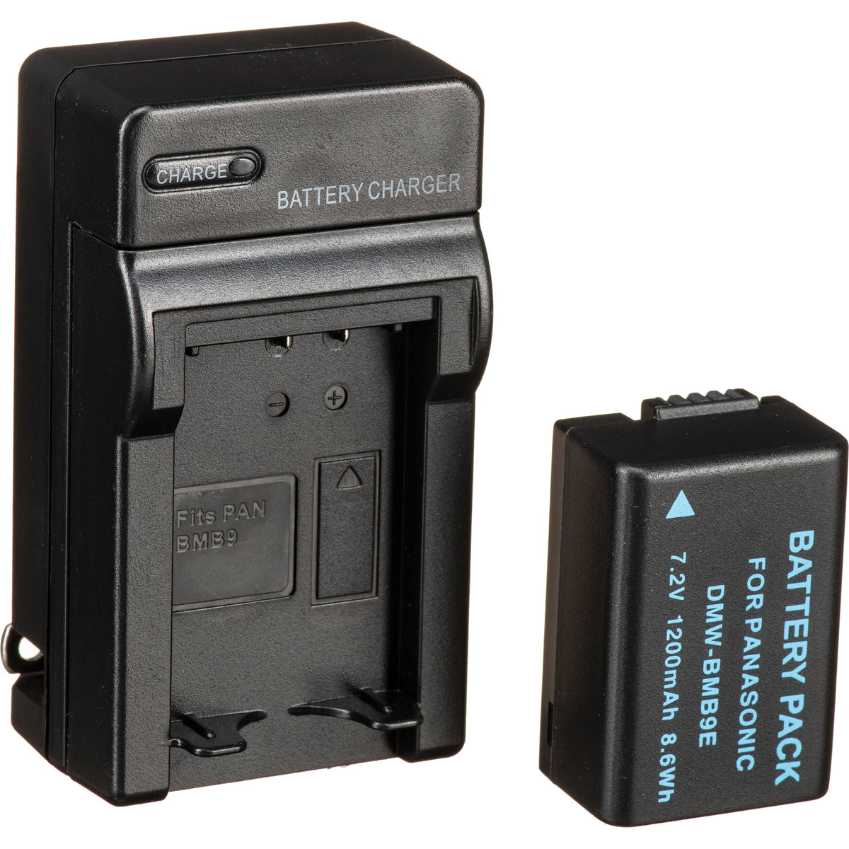 Batería Bescor DMWBMB9 y cargador kit para Select Panasonic y Leica Cameras - vista principal