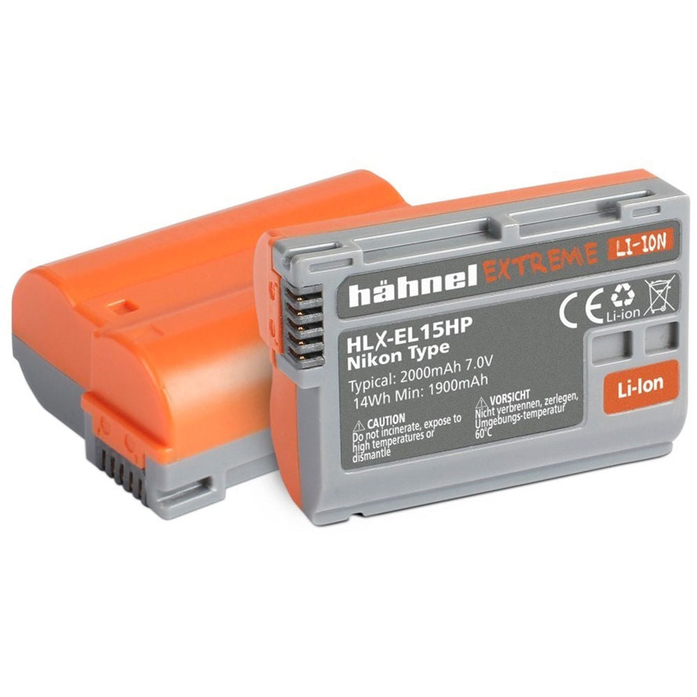 Batería hahnel HLX-EL15HP Extreme (7V, 2000mAh) - puertos y conexiones