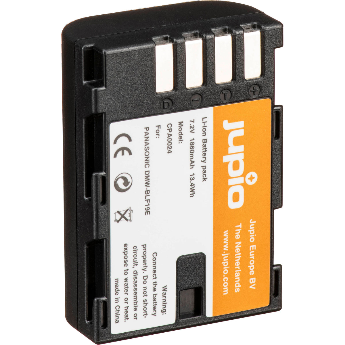 Batería Jupio DMW-BLF19E (7.2V, 1860mAh) - vista frontal