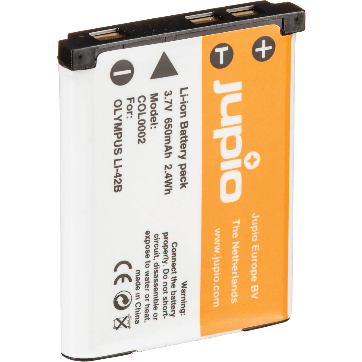 Batería Jupio Li-40B / Li-42B / NP45 / D-Li63 / D-Li108 / EN-EL10/ NP-80 (3.7V, 650mAh) - vista principal