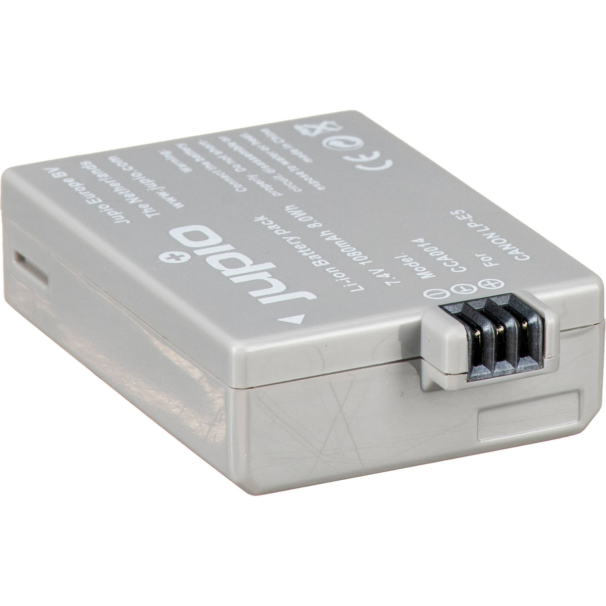 Batería Jupio LP-E5 / NB-E5 (7.4V, 1080mAh) - vista trasera