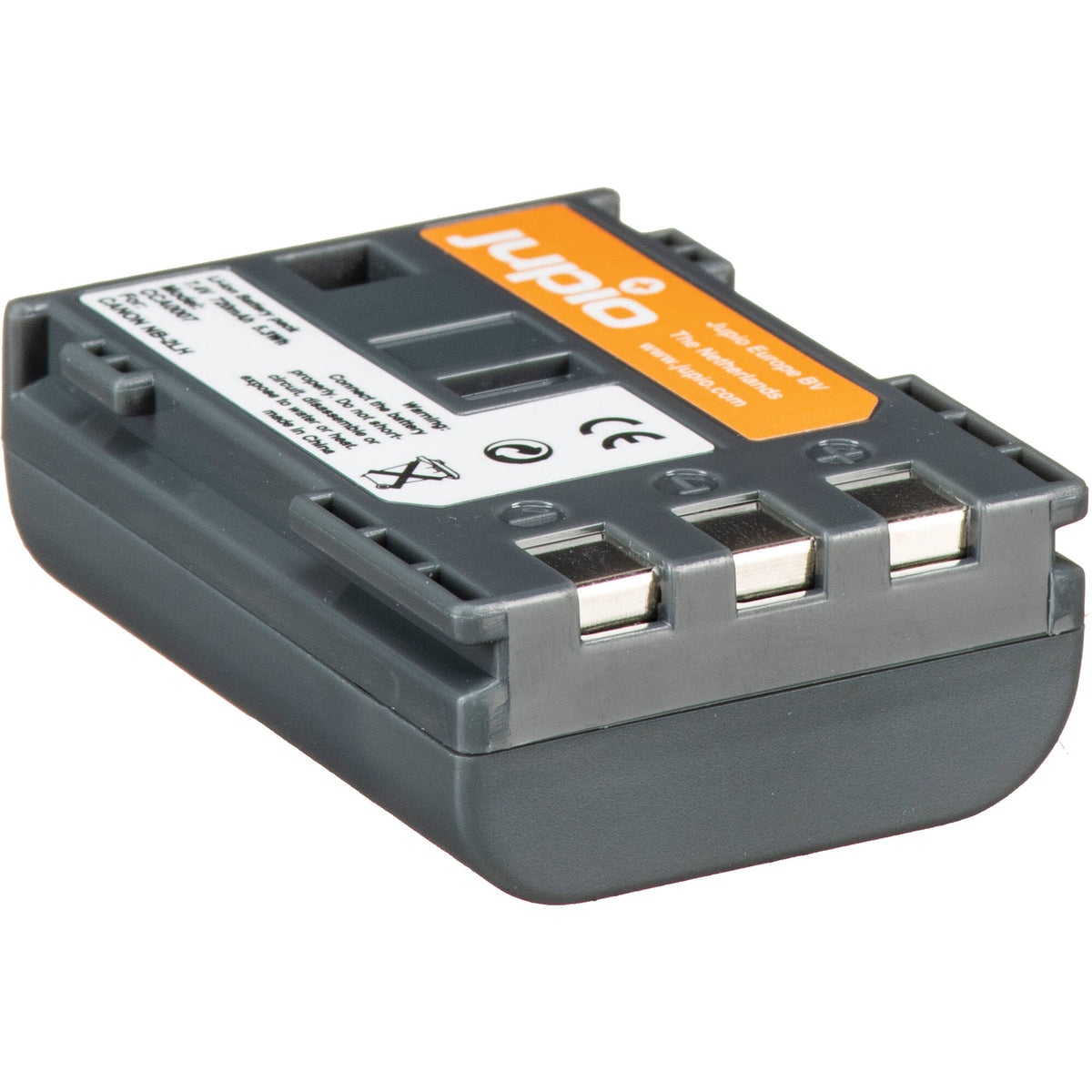 Batería Jupio NB-2LH / NB-2L / BP-2L5 (7.4V, 720mAh) - vista trasera