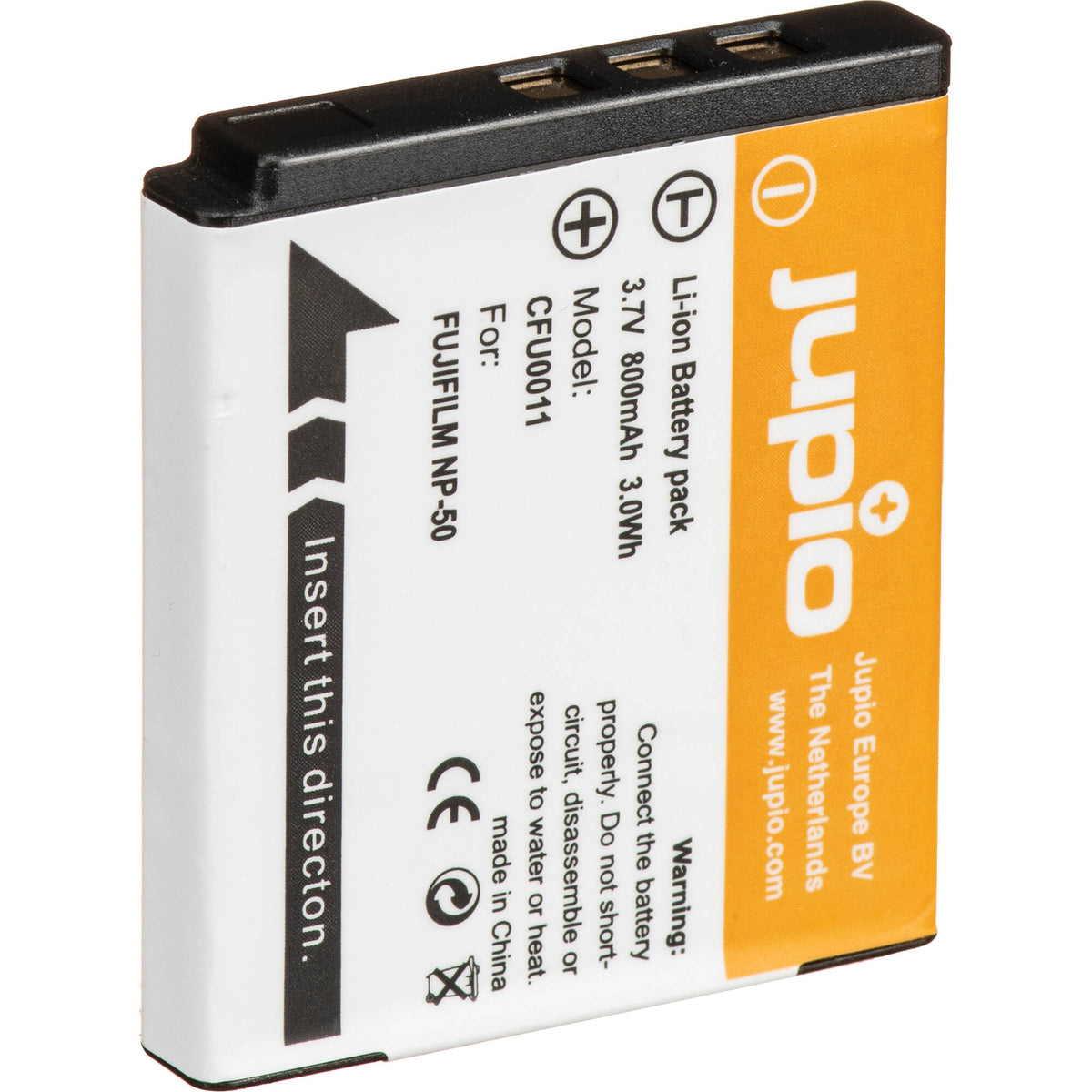 Batería Jupio NP-50 / D-Li68 / D-Li122 / Klic-7004 (3.7V, 800mAh) - vista principal