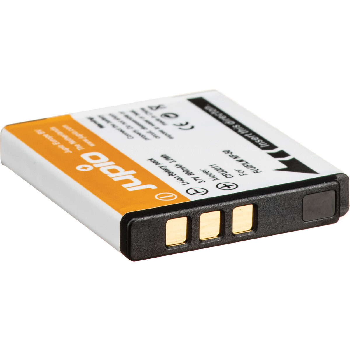 Batería Jupio NP-50 / D-Li68 / D-Li122 / Klic-7004 (3.7V, 800mAh) - vista trasera