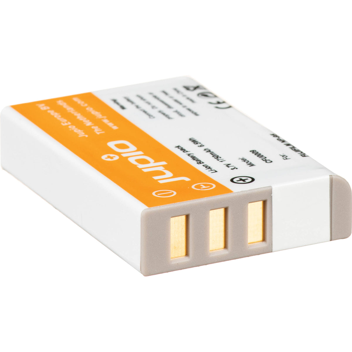 Batería Jupio NP-95 / DB-90 (3.7V, 1750mAh) - vista trasera