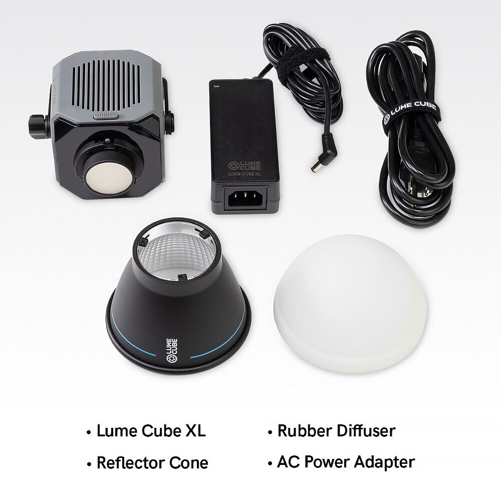 Batería Lume Cube Power de empuñadura XL - puertos y conexiones
