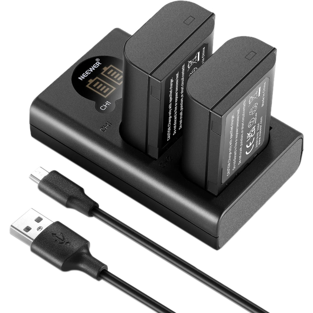 Batería Neewer DMW-BLK22 y cargador Set - vista principal