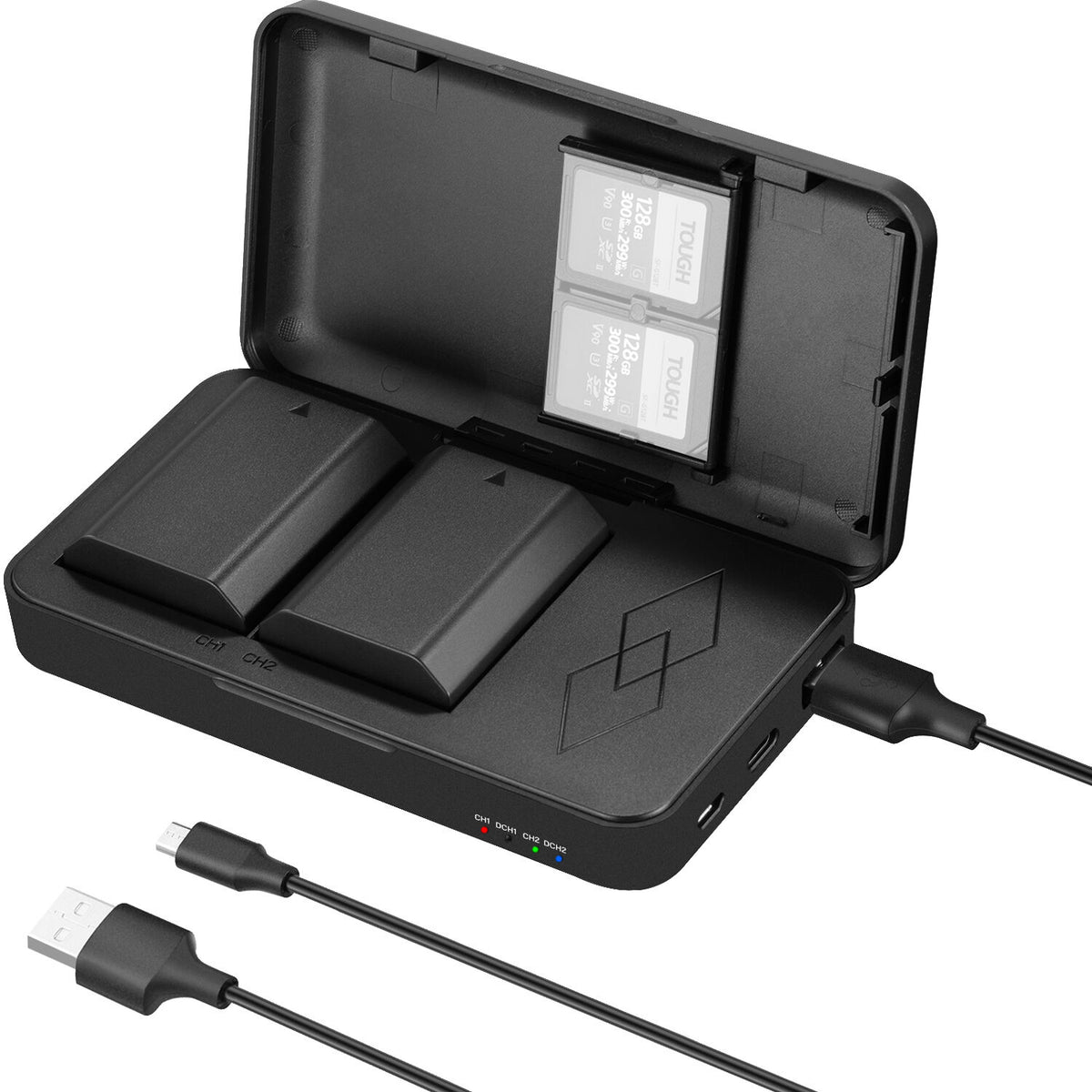 Batería Neewer NP-FZ100 doble y Multifunction doble cargador kit - vista principal