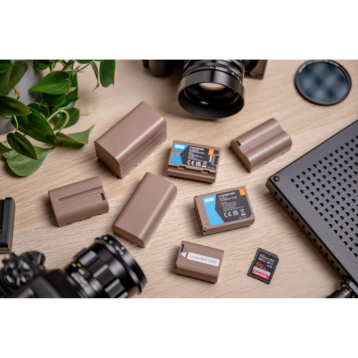Batería Newell DMW-BLC12 USB-C Camera (1100mAh) - contenido de la caja