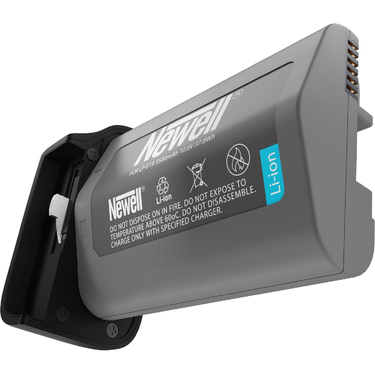 Batería Newell LP-E19 (3500mAh) - vista lateral