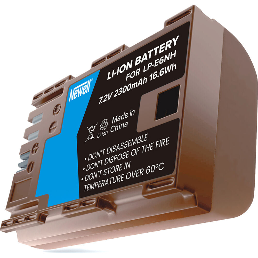 Batería Newell LP-E6NH USB-C (2300mAh) - vista lateral