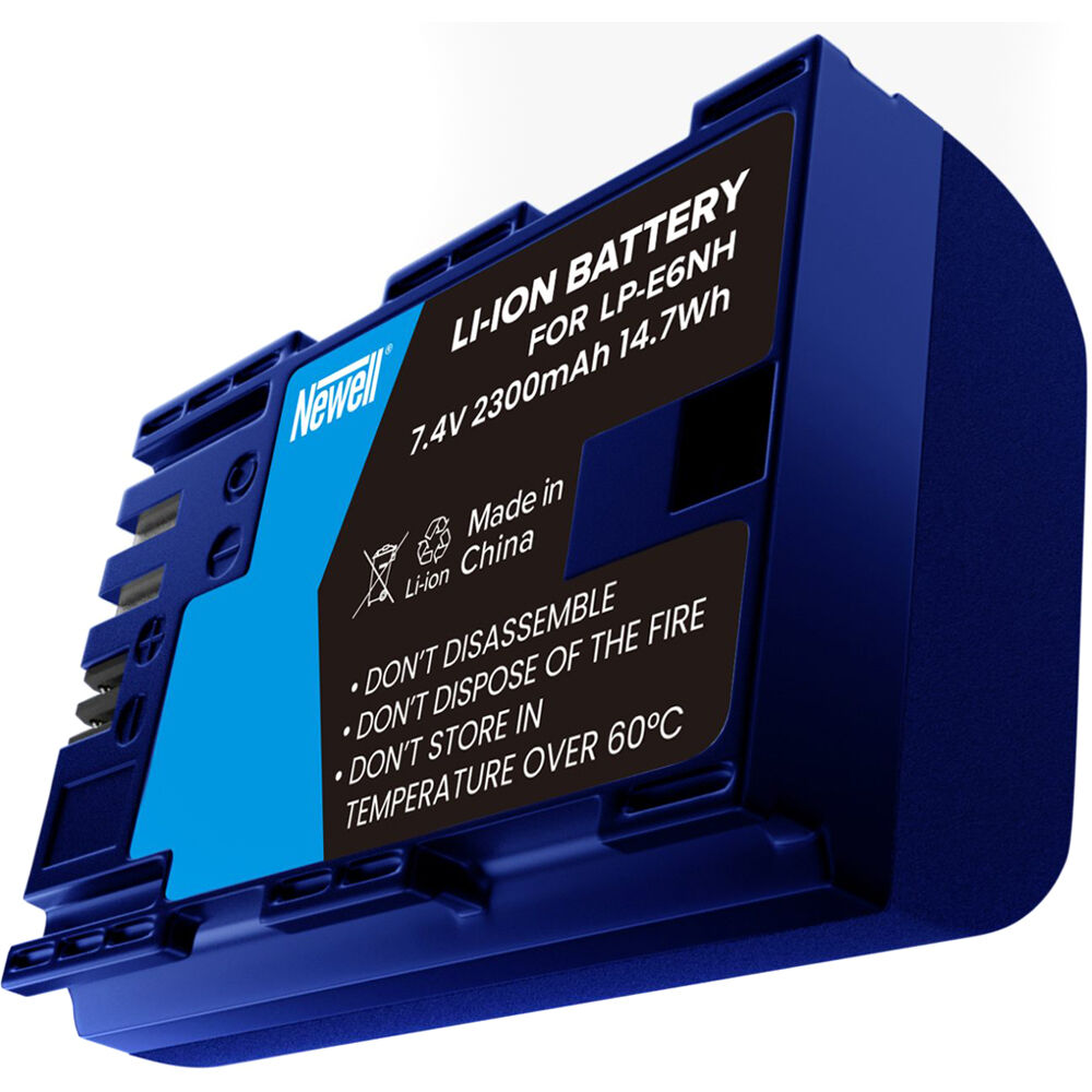 Batería Newell SupraCell LP-E6NH (2300mAh) - vista lateral