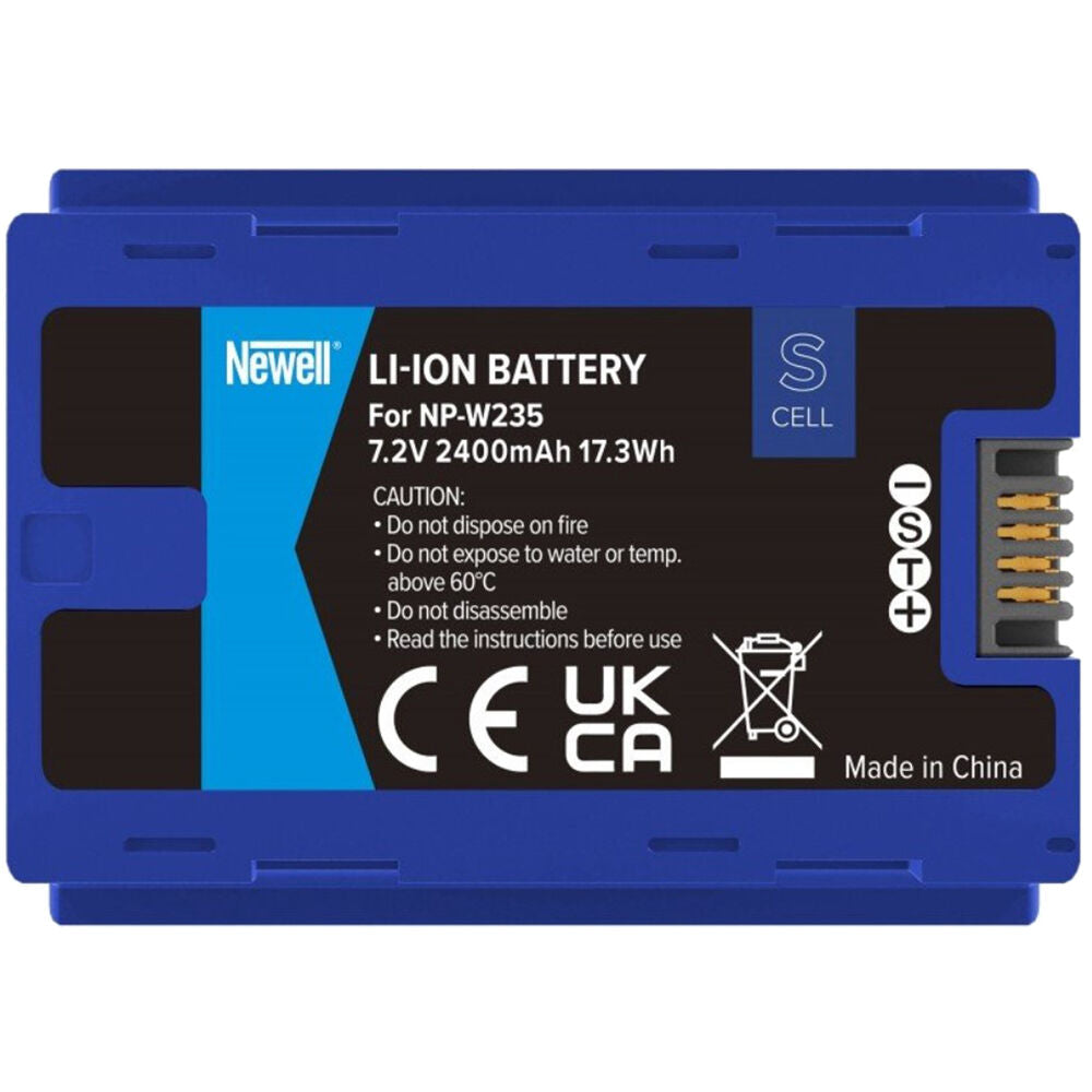 Batería Newell SupraCell NP-W235 (2400mAh) - vista lateral
