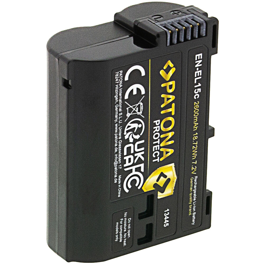 Batería PATONA PROTECT EN-EL15c (2600mAh) - vista principal