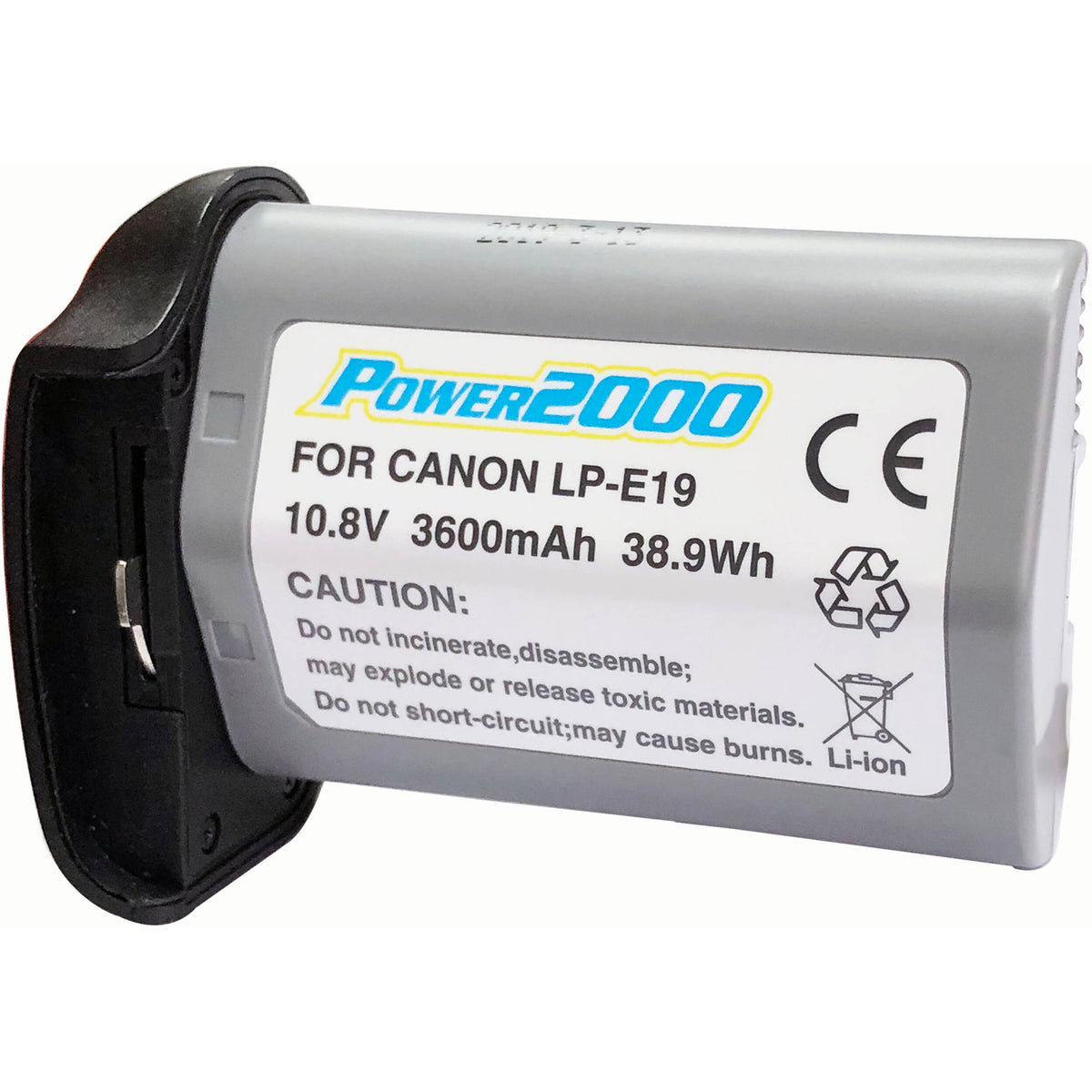 Batería Power2000 ACD-445 para Canon LP-E19 - vista frontal