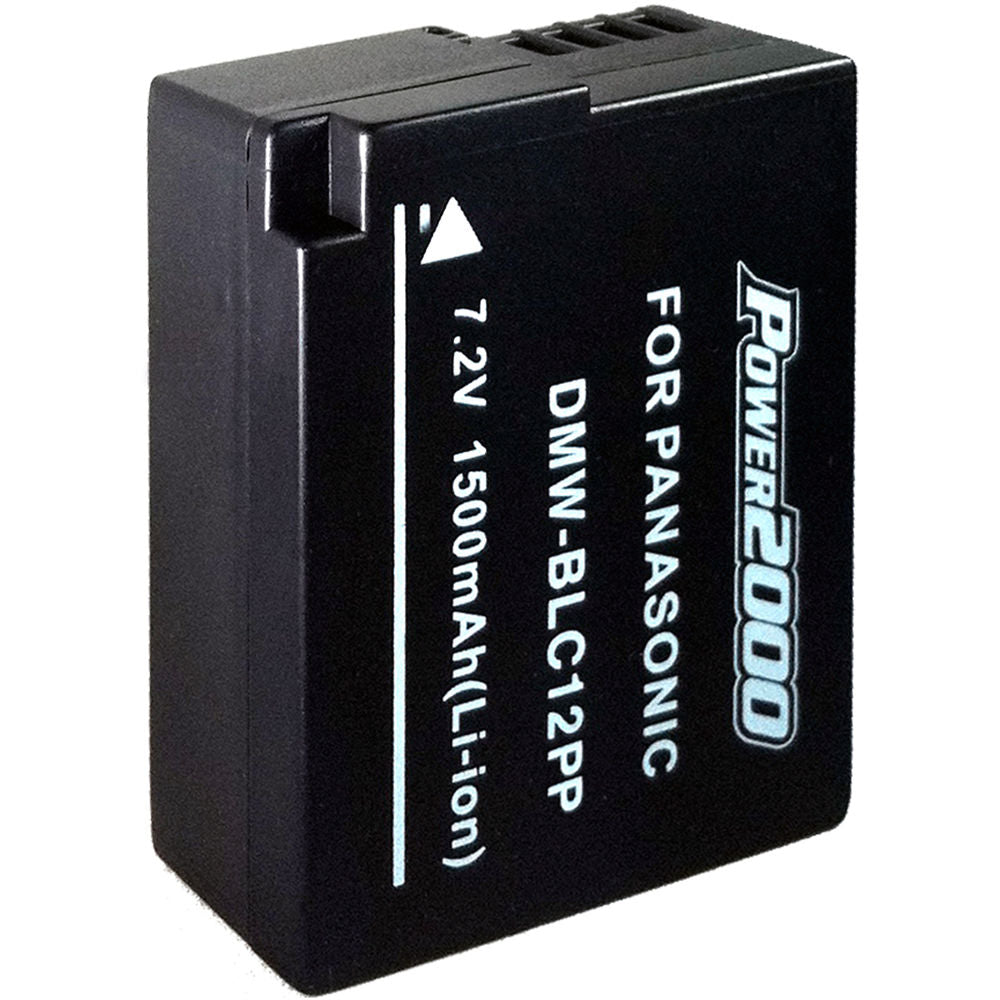 Batería Power2000 DMW-BLC12PP (7.2V, 1500mAh) - vista principal