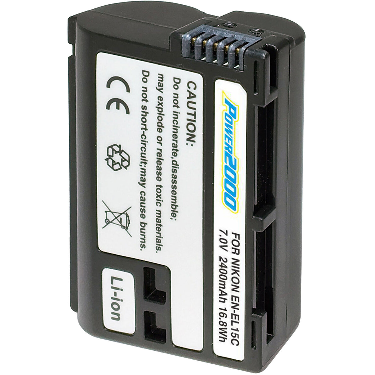 Batería Power2000 EN-EL15c (2400mAh) - vista principal