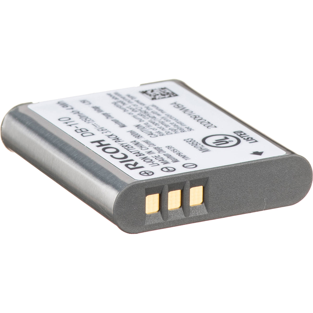 Batería Ricoh DB-110 (3.6V, 1350mAh) - vista frontal