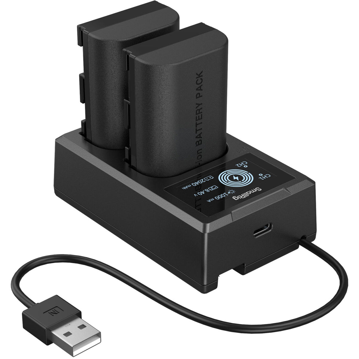 Batería SmallRig E6P-BR26 kit con 2 y 2-bahías USB cargador + Intelligent Display kit - vista principal