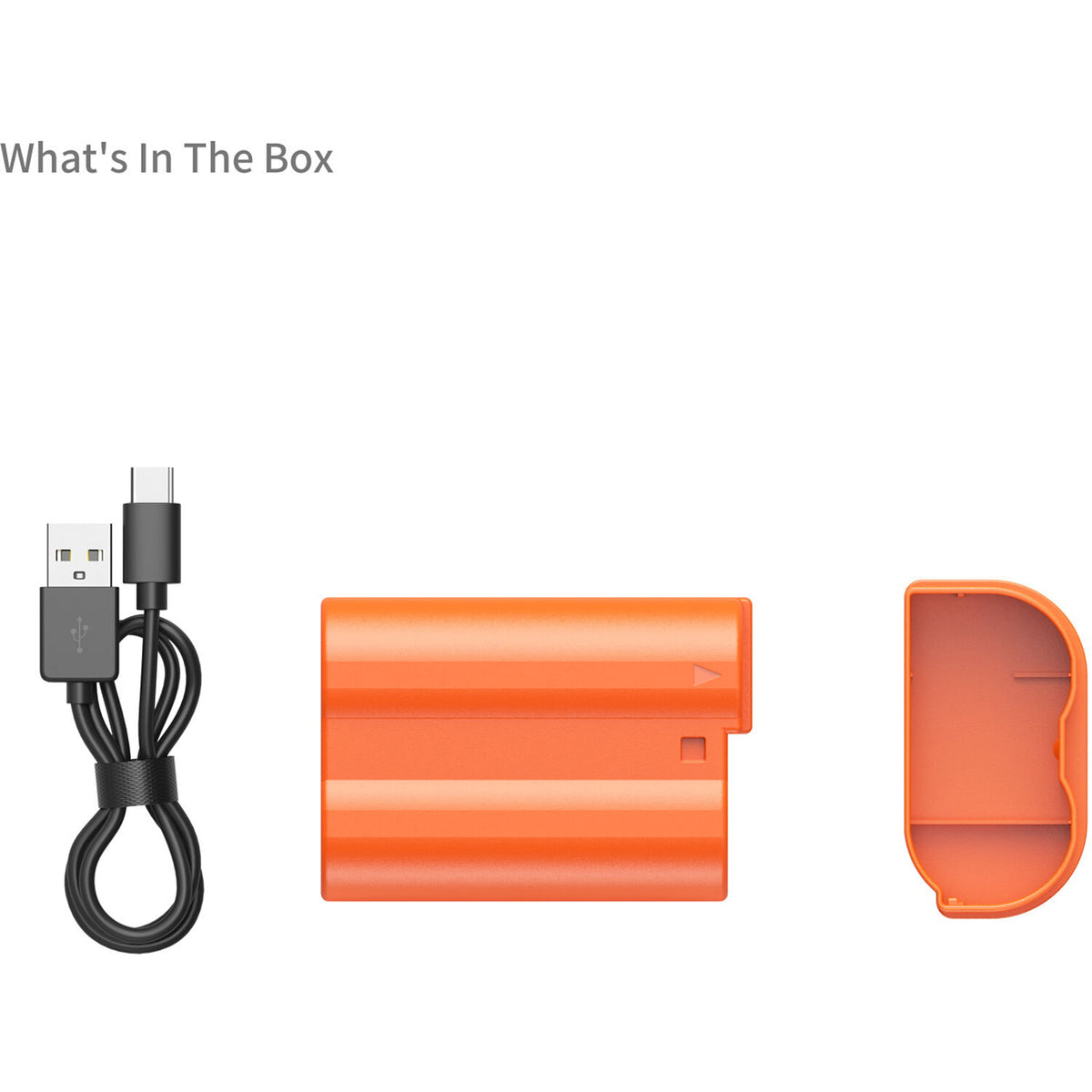 Batería SmallRig EN-EL15c USB-C (2400mAh, Orange) - en uso