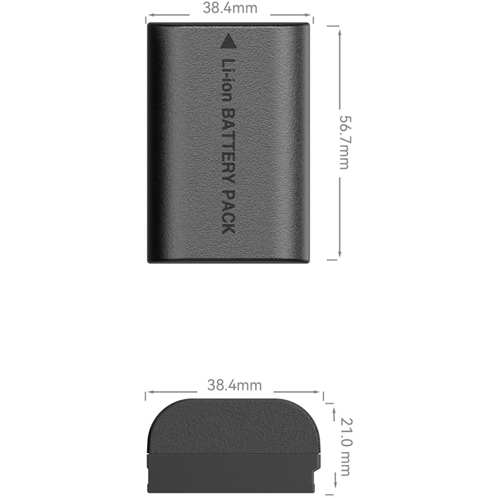 Batería SmallRig LP-E6NH Camera - puertos y conexiones