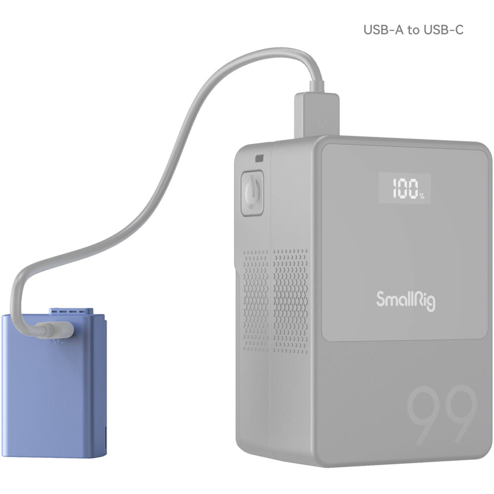 Batería SmallRig NP-EL25 USB-C (1250mAh, Azul) - contenido de la caja