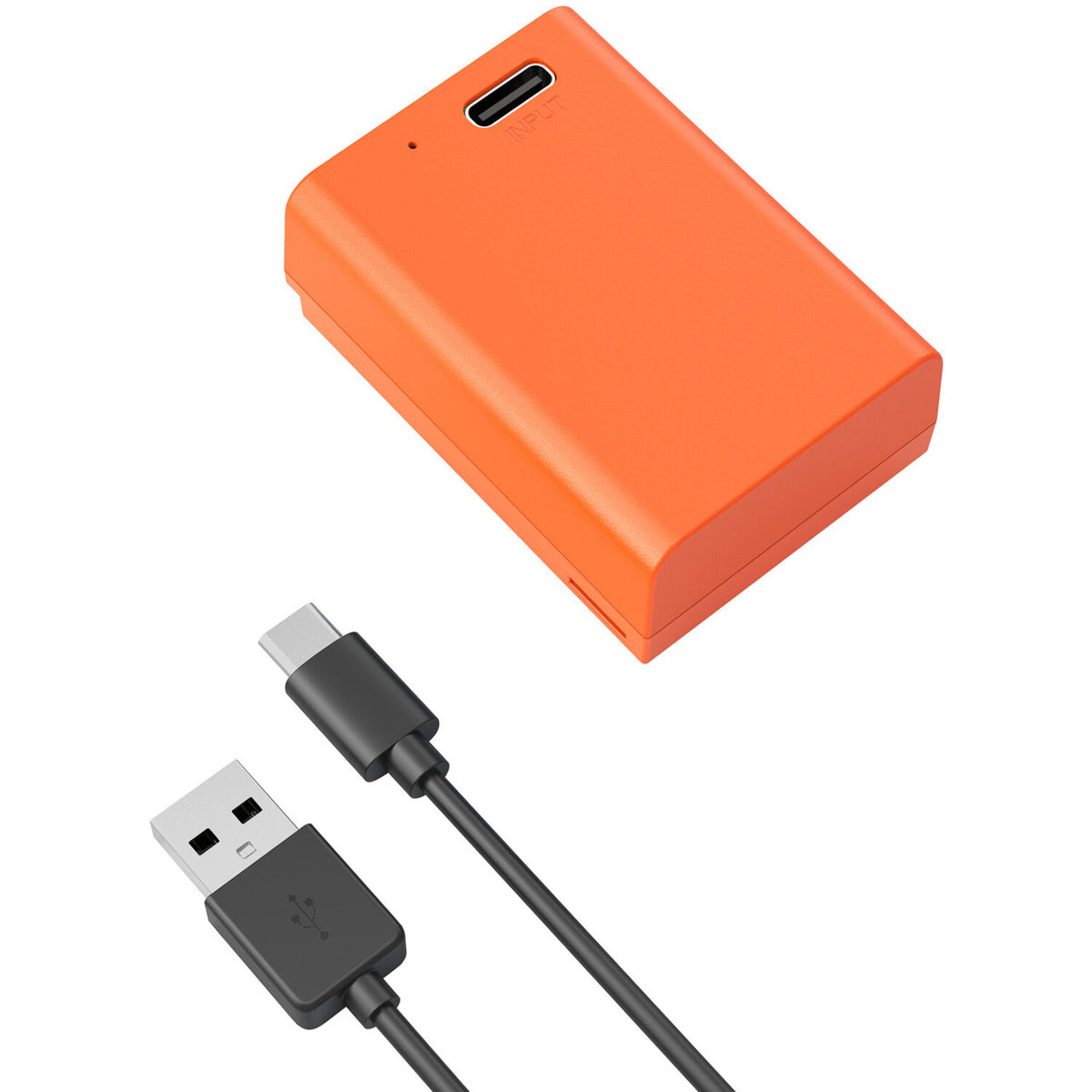 Batería SmallRig NP-EL25 USB-C (1250mAh, Orange) - vista frontal