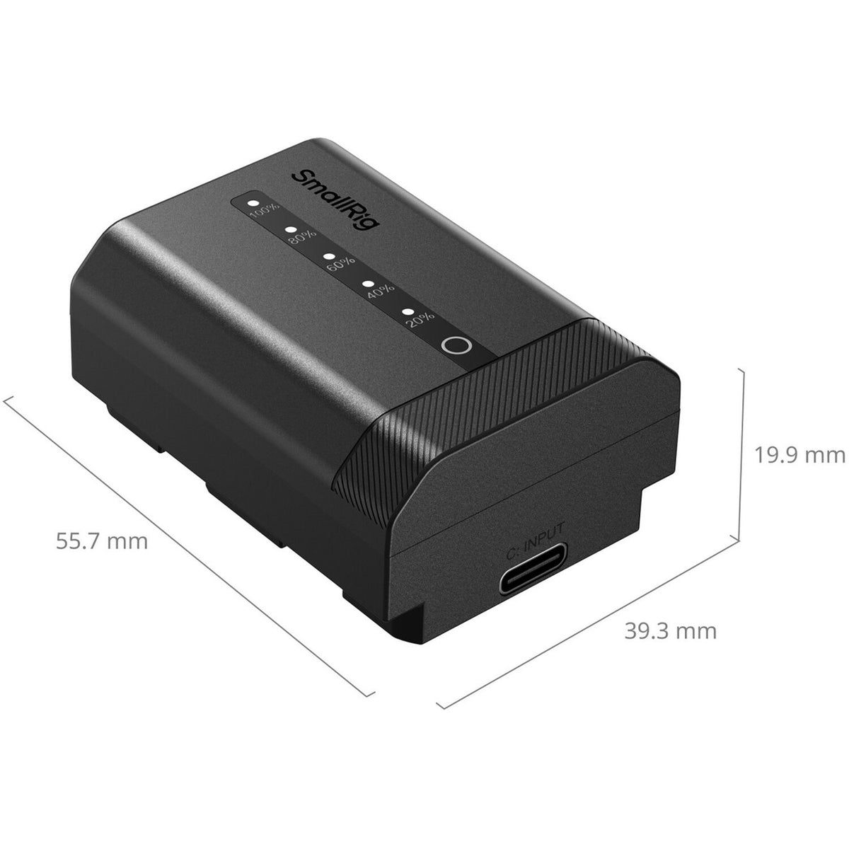 Batería SmallRig NP-FZ100 USB-C con Power Display (2600mAh) - contenido de la caja