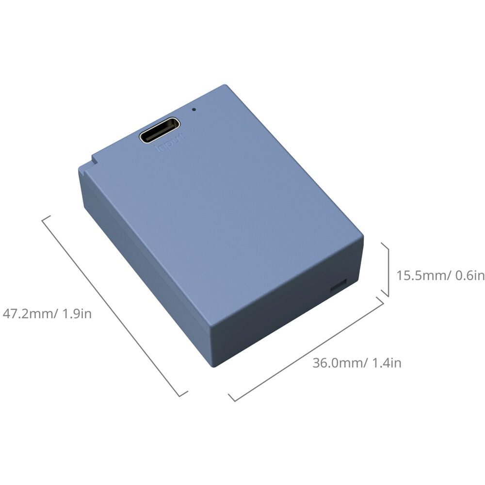 Batería SmallRig NP-W126S USB-C Camera (Azul) - contenido de la caja