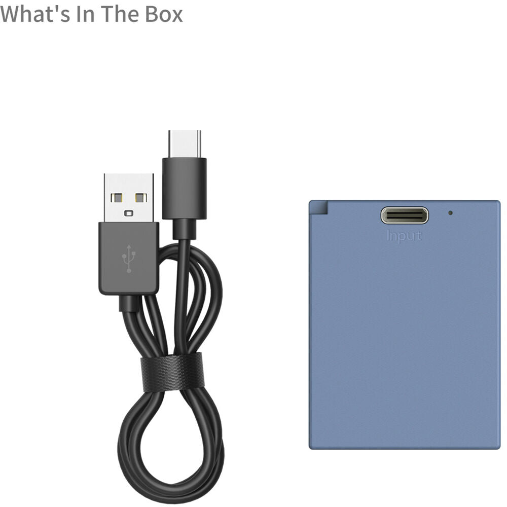 Batería SmallRig NP-W126S USB-C Camera (Azul) - en uso