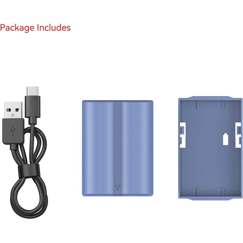 Batería SmallRig NP-W235 USB-C (2400mAh, Azul) - contenido de la caja