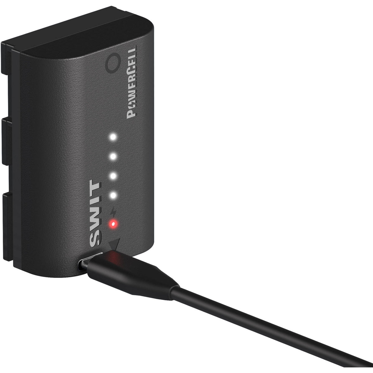 Batería SWIT PowerCell LP-E6P USB-C para Select Canon Cameras (2200mAh) - vista lateral