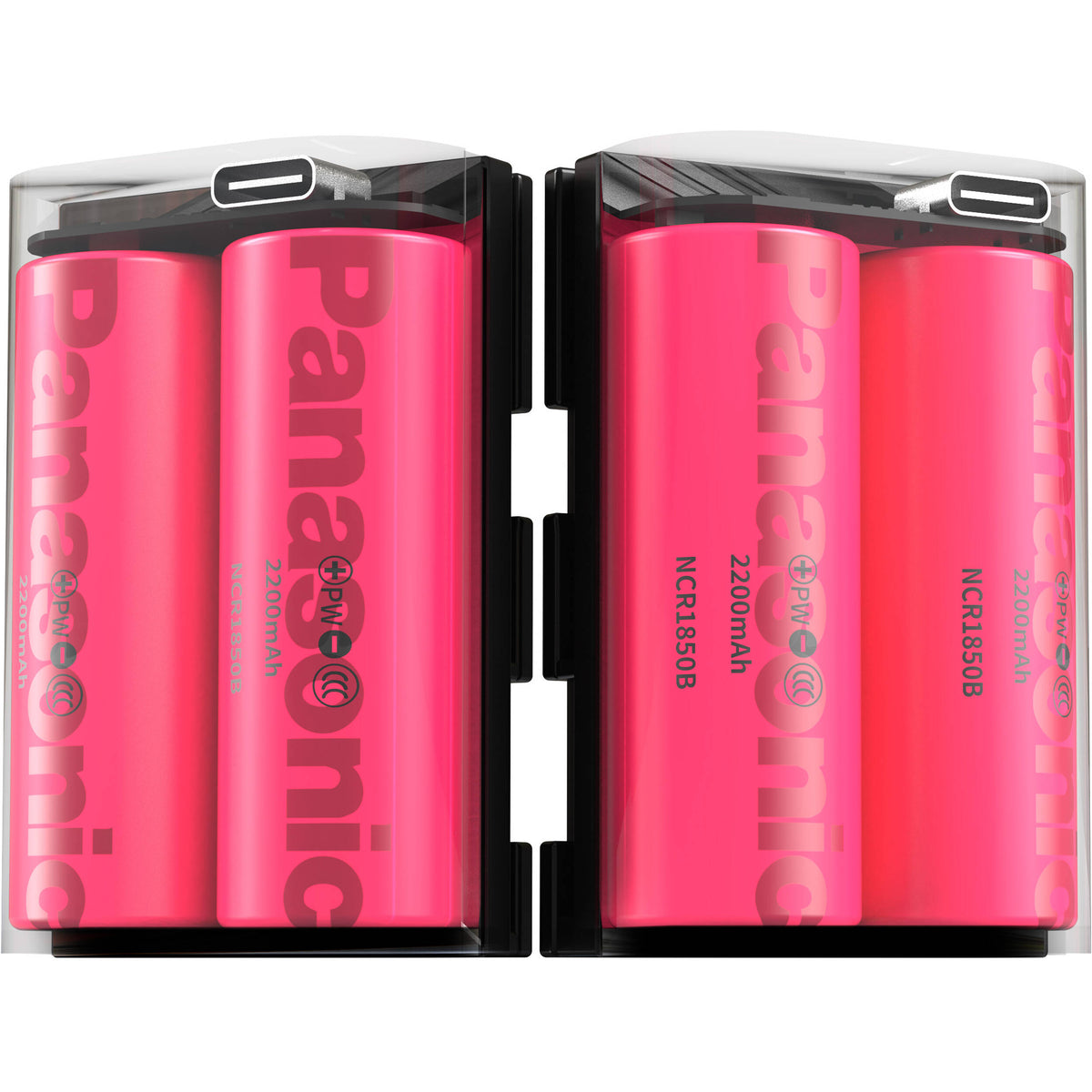 Batería SWIT PowerCell LP-E6P USB-C para Select Canon Cameras (2200mAh) - puertos y conexiones