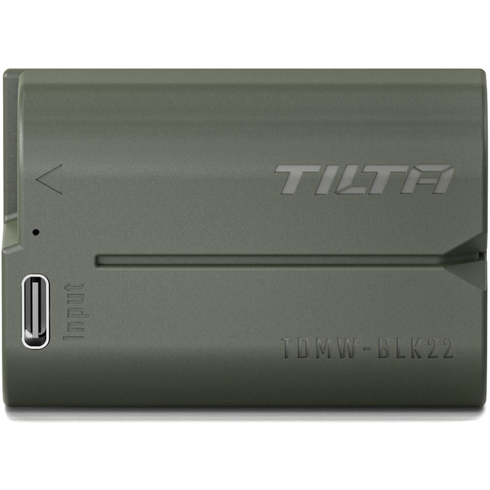 Batería Tilta DMW-BLK22 USB-C (2400mAh) - vista lateral