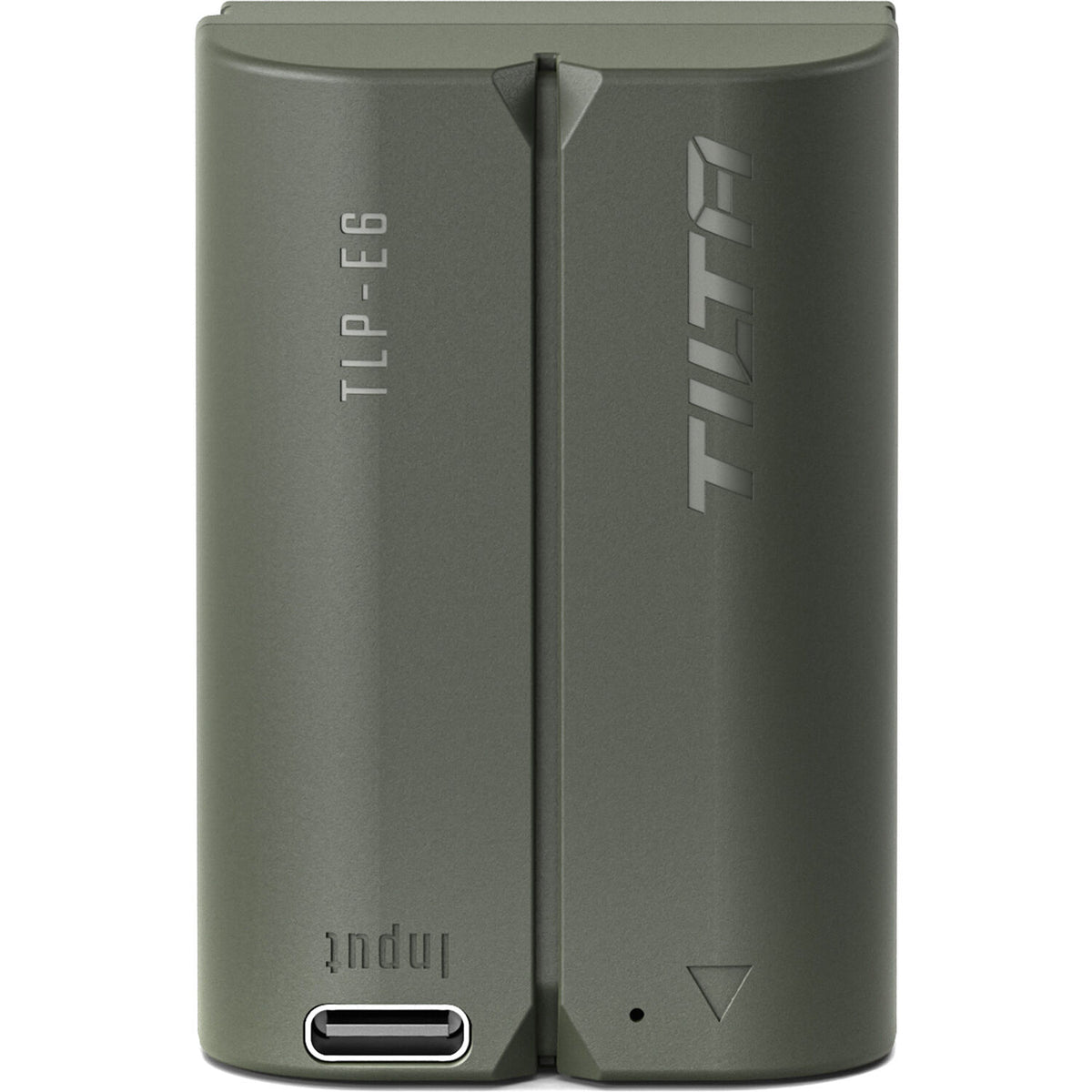 Batería Tilta LP-E6P USB-C (2400mAh, Green) - vista frontal
