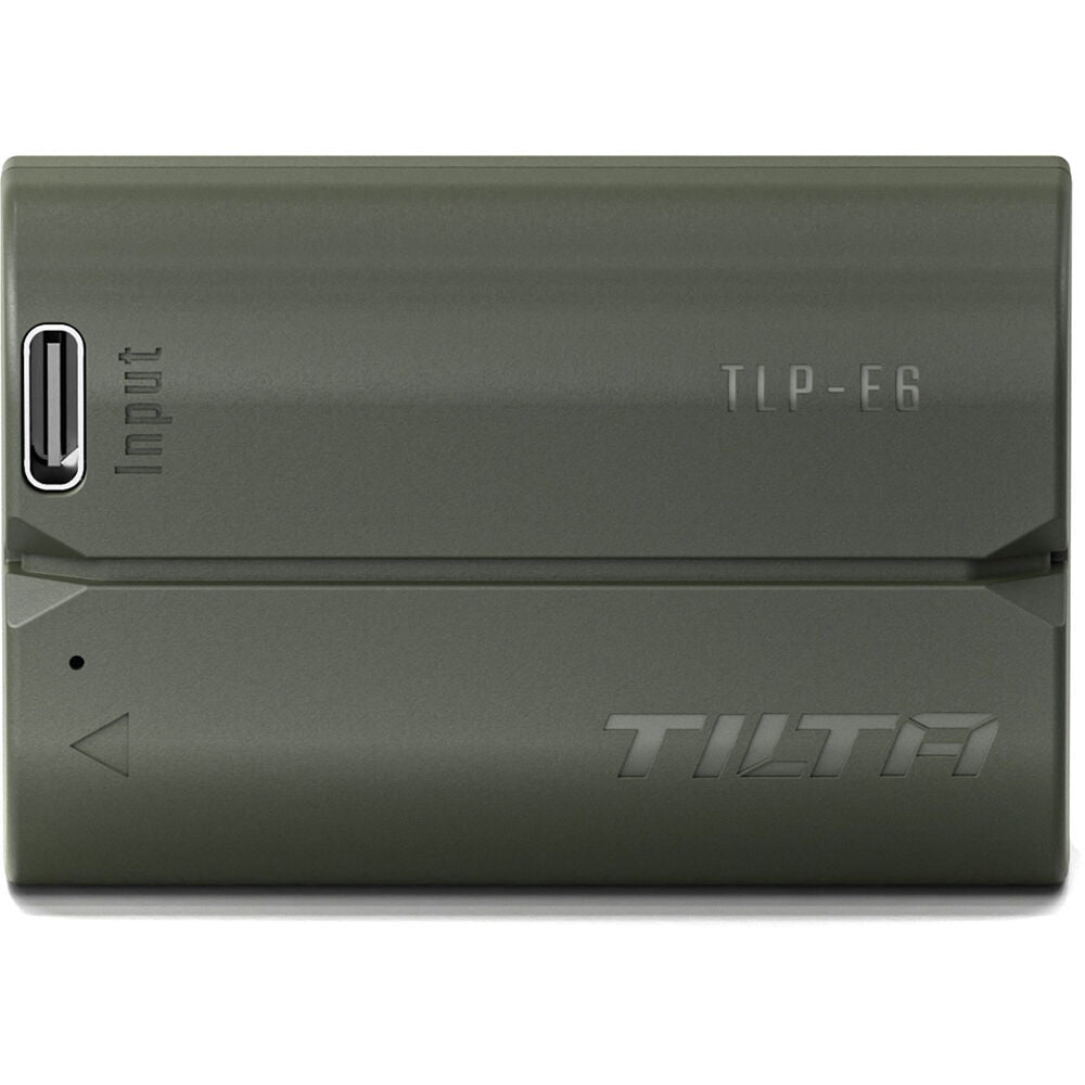 Batería Tilta LP-E6P USB-C (2400mAh, Green) - vista lateral